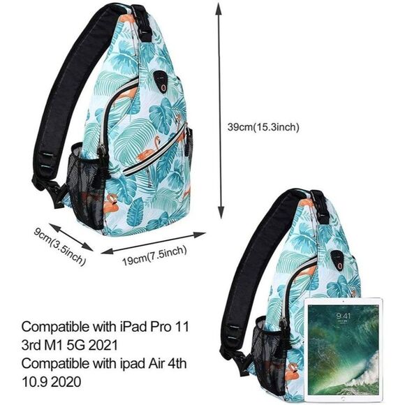 Sling Backpack Cruise Beach Travel Hiking Daypack Crossbody Shoulder‎ Bag… - Picture 4 of 7